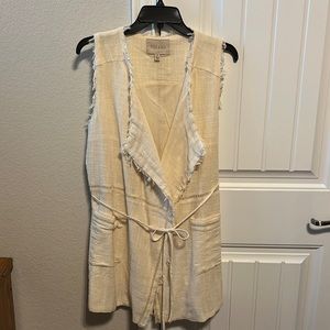 Long Vest by Moon River.  So cute!  Size Medium